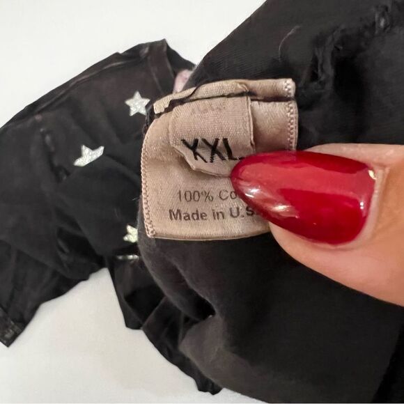 C Bar A Lovestock Ranch by Christian Audigier XXL Stars Mushroom Psychedelic Tee - Picture 11 of 14